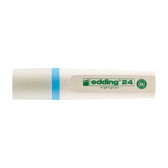 Edding 24 EcoLine Textmarker - nachfüllbar, hellblau