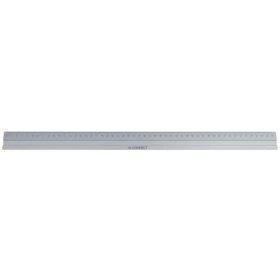 Q-Connect® Lineal Alu - 50 cm, silber