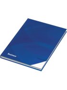RNK Verlag Notizbuch Business - A5, Hardcover, liniert 96 Blatt, blau