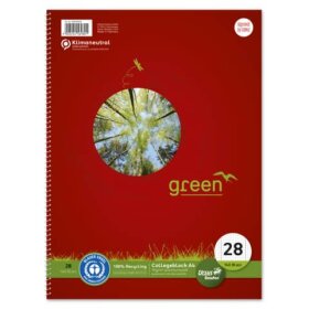 Staufen® green Collegeblock LIN28 - A4, 160 Blatt,...