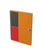Oxford Notebook Connect - Collegeblock, B5, liniert, 80 Blatt, Hardcover, 4 Eckmarkierungen zum scannen