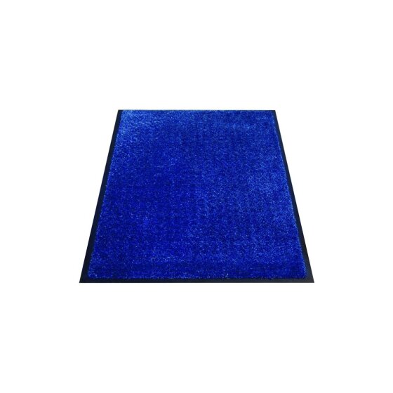 Schmutzfangmatte Eazycare Aqua blau, 0,60 x 0,90 m, Material: Olefin auf Vinylrücken für den Innenbereich