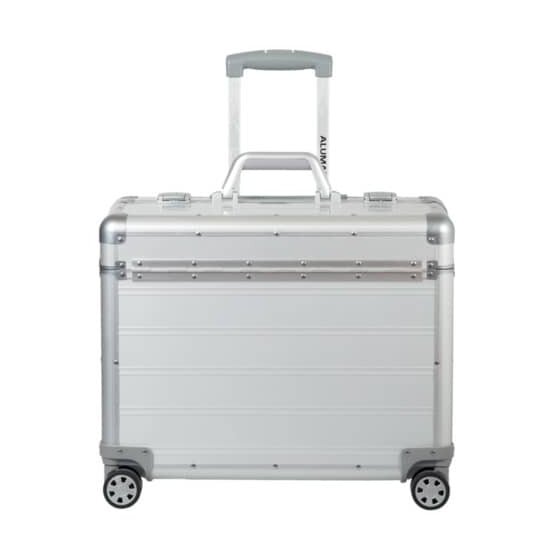 Alumaxx® Pilotenkoffer Pandora - Trolley, silber matt
