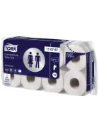 Tork® Advanced Toilettenpapier - 2 lagig, weich, geprägt, 8 x 8 Rollen