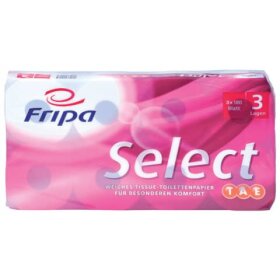 FRIPA Toilettenpapier Select - 3-lagig, TAE,...