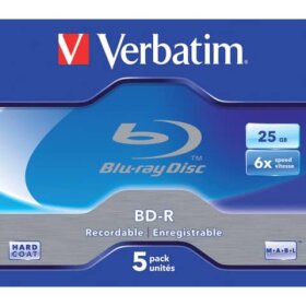 BD-R Verbatim 25 GB /1-6x JC 5erPack