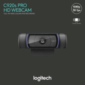 Logitech Webcam C920s - Pro HD 1080p schwarz