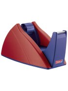 tesa® Tischabroller Easy Cut® - für Rollen bis 33 m x 19 mm, rot/blau