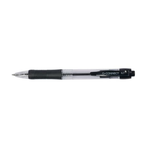 Q-Connect® Kugelschreiber - 0,7 mm, schwarz