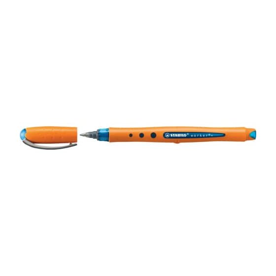 STABILO® Tintenroller - worker+ - medium - Einzelstift - blau