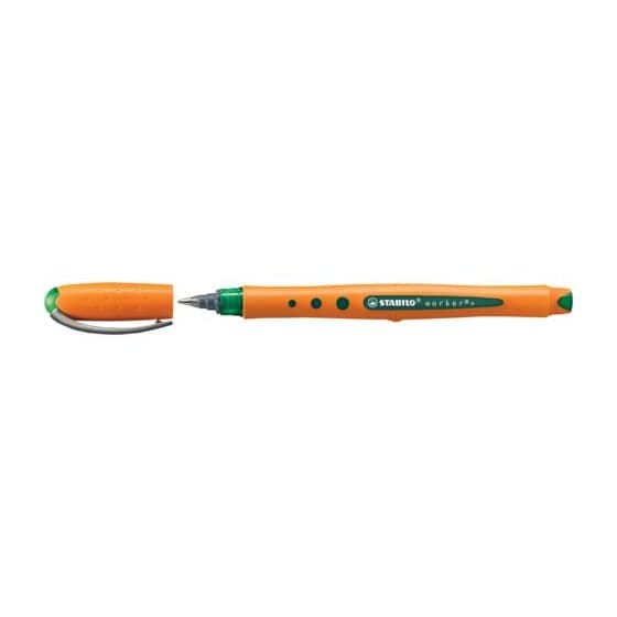 STABILO® Tintenroller - worker+ - medium - Einzelstift - grün