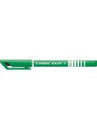 STABILO® Fineliner mit gefederter Spitze - SENSOR M - medium - Einzelstift - grün