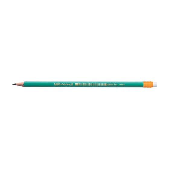 BiC® Bleistift Evolution® Orginal - HB, mit Radierer, grün