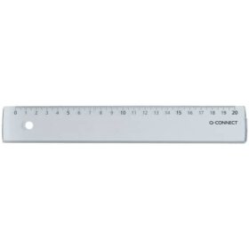 Q-Connect® Lineale Standard im Etui, 20 cm