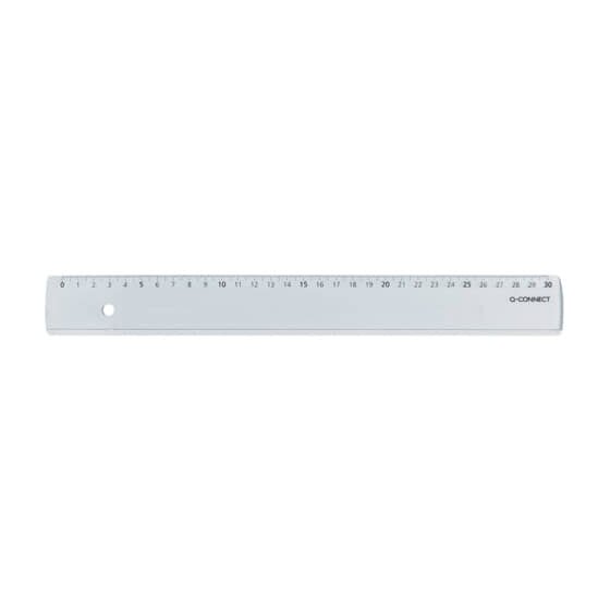 Q-Connect® Lineale Standard im Etui, 30 cm