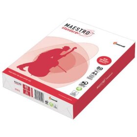 MAESTRO® STANDARD+ - A4, 80 g/qm, weiß, 500 Blatt