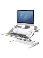 Fellowes® Sitz-Steh Workstation Lotus™ DX - höhenverstellbar, weiß