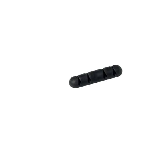 Durable Kabel-Clip CAVOLINE® CLIP 4 - 20 x 12 x 82 mm, graphit, Kunststoff, 2 Stück