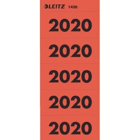 Leitz 1420 Inhaltsschild 2020 - selbstklebend, 100...