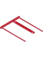 Fellowes® Bankers Box® Archivclip - Kunststoff, rot, 100er Pack