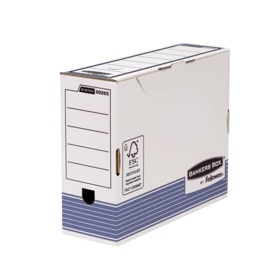Fellowes® Bankers Box® System Archivschachtel - A4, Rückenbreite 100 mm