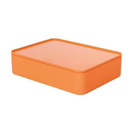 HAN SMART-ORGANIZER ALLISON Utensilienbox mit Innenschale und Deckel - snow white/apricot orange