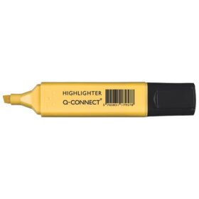 Q-Connect® Textmarker - ca. 2 - 5 mm, pastell gelb