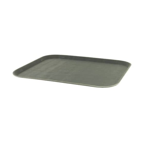 Tablett - 35,5 x 45,5 cm, schwarz, rutschfest