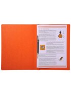 Exacompta Schnellhefter - A4, 350 Blatt, Colorspan-Karton, 355 g/qm, orange