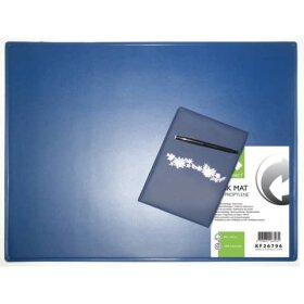 Q-Connect® Schreibunterlage - 53 x 40 cm, blau