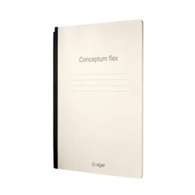 SIGEL Notizheft Conceptum flex - A4, 92 Seiten, kariert