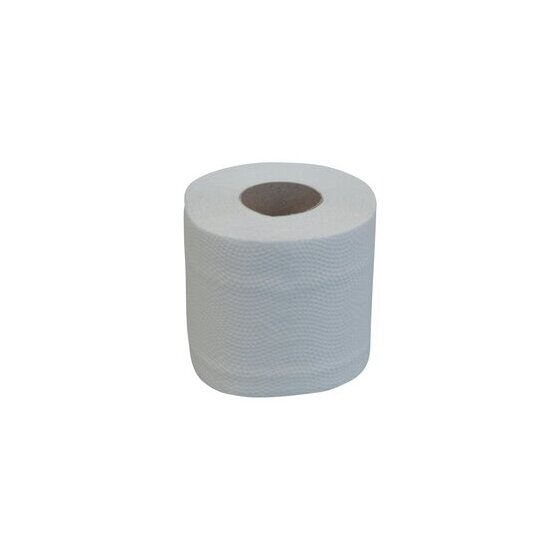 KATRIN® Toilettenpapier Basic Toilet - 2-lagig, naturweiß, 8 Rollen à 250 Blatt