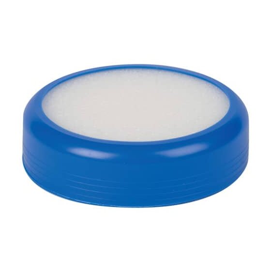 Q-Connect® Markenanfeuchter, blau, Ø 85 mm