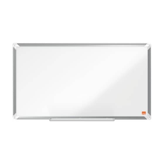 nobo® Whiteboardtafel Premium Plus NanoClean™ - 71 x 40 cm, lackiert, weiß