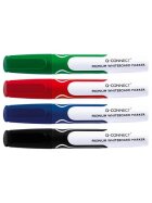 Q-Connect® Whiteboard Marker Premium - 3 mm, 4-er Pack sortiert
