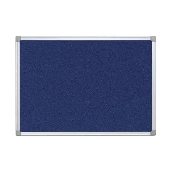 Q-Connect® Pinntafel Filz - 60 x 45 cm, blau