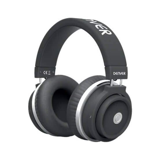 Denver® Drahtloser Bluetooth On-Ear Kopfhörer BTH-250 schwarz