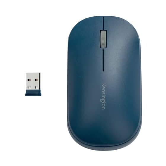 Kensington® Maus SureTrack™ Wireless mit Bluetooth & Nano-USB-Empfänger, blau