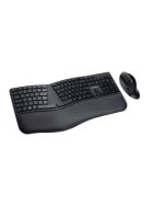 Kensington® Pro Fit® Ergo-Tastatur Set - schwarz