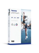 Kopierpapier, Tecno Premium, DIN A3, 80g/qm, extraweiß, Packung à 500 Blatt