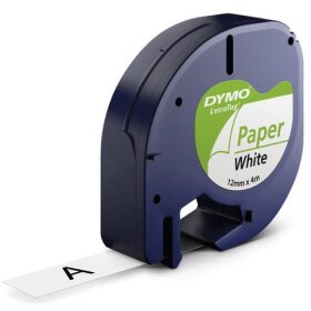 Dymo® Schriftbandkassetten Papier - 12 mm x 4 m,...