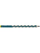 STABILO® Ergonomischer Dreikant-Bleistift für Linkshänder - EASYgraph in petrol - Einzelstift - Härtegrad B