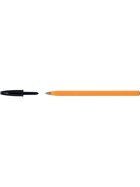 BiC® Kugelschreiber Orange - 0,35 mm, schwarz (dokumentenecht)