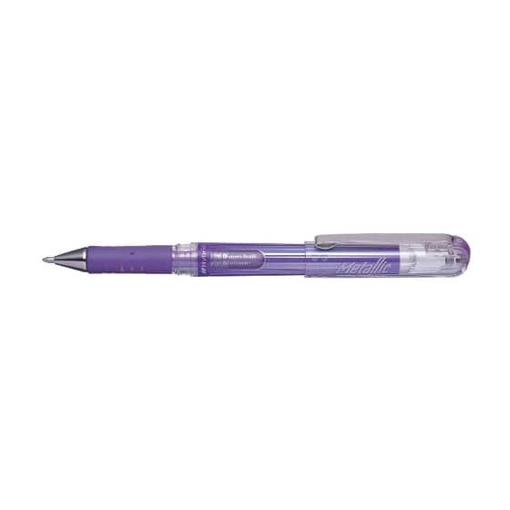 Pentel® Gel-Tintenroller Hybrid METALLIC GIANTS - 0,5mm, met.-violett
