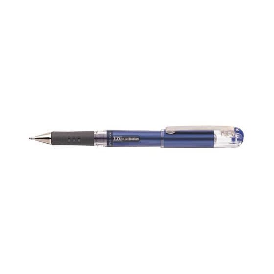 Pentel® Gel-Tintenroller Hybrid PRESTIGE BROAD K230, Mine KFR10, 0,5 mm, blau