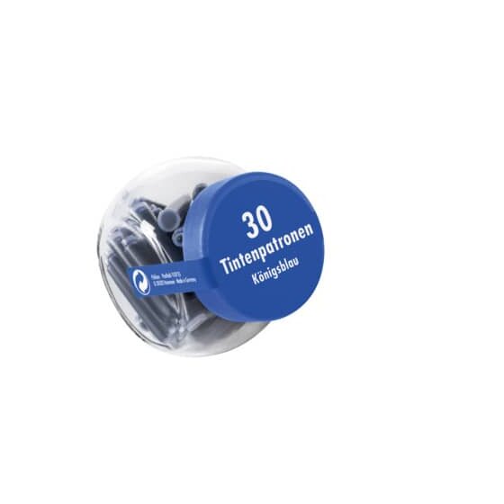 Pelikan® Tintenpatrone 4001® - königsblau, Glas mit 30 Patronen