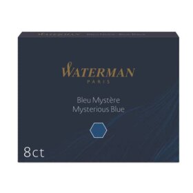 Waterman Tintenpatronen - blauschwarz,...