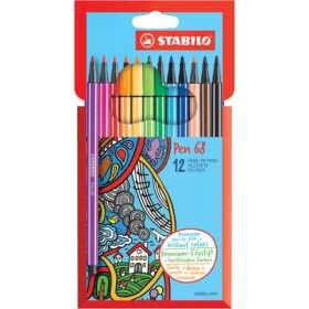 STABILO® Premium-Filzstift - Pen 68 - 12er Pack - mit...