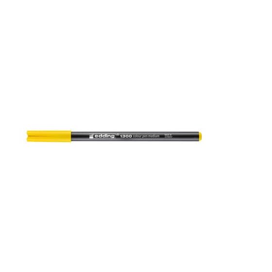 Edding 1300 Fasermaler colour pen - ca. 2 mm, gelb