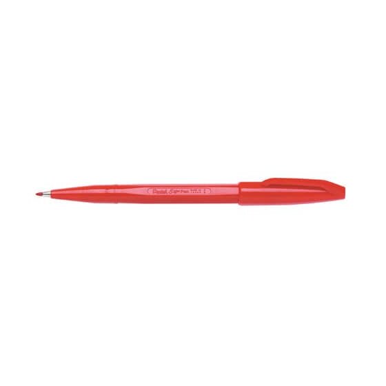 Pentel® Feinschreiber Sign Pen S520, 0,8 mm, rot, dokumentenecht
